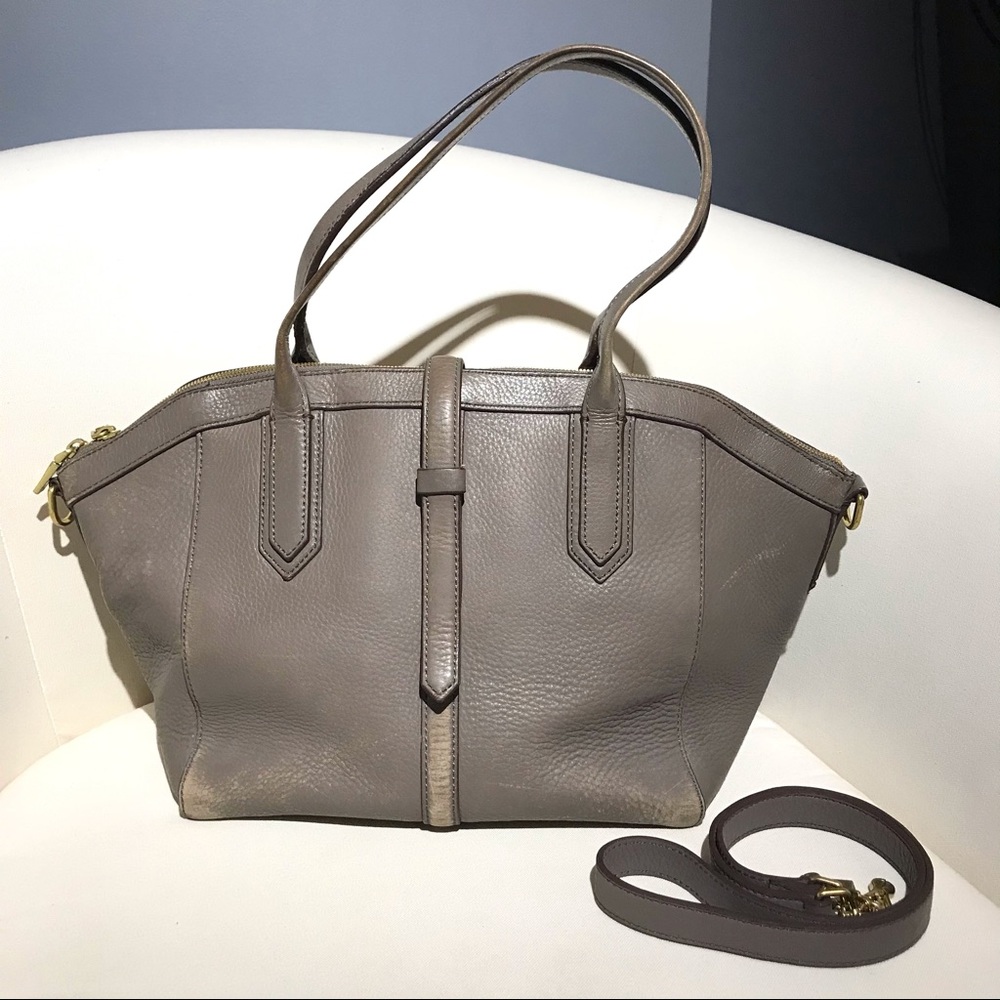 J. Crew leather handbag